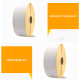 Thermo- Eco Etiketten Versandetiketten 103 x 199 mm - 350 Stück je Rolle - Kern: 25 mm -permanent haftend
