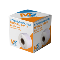 Label Etiketten kompatibel für Dymo 99010 - 28 x 89...