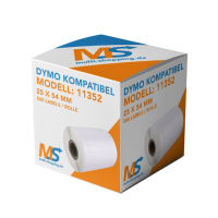 Label Etiketten kompatibel für Dymo 11352 - 25 x 54...