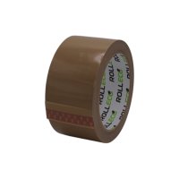 ROLLECO Klebeband Braun 50mm x 66m  leise & leicht...